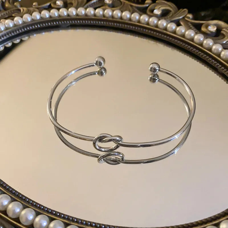 Pulseira tipo bracelete Aço inoxidável