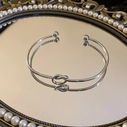 Pulseira tipo bracelete Aço inoxidável